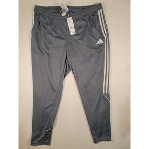 Adidas Tiro 23 League Training Pants Women 2X Grey Soccer Track Pants NWT HS3532